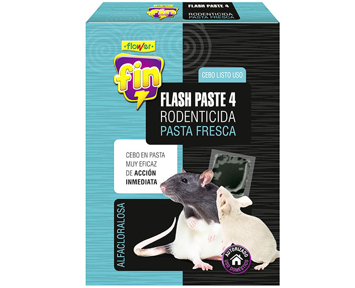 Cebo en pasta fresca de acción inmediata contra ratones 